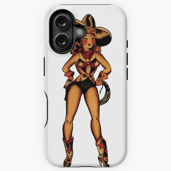 Vista previa del artículo con la obra «mujer marinero vaca», diseñado y vendido por WhosYourAnkle.