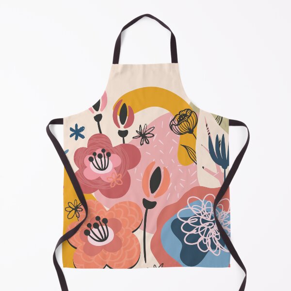 Item preview, Abstract Colourful Flowers 17 designed and sold by simplydesignart.