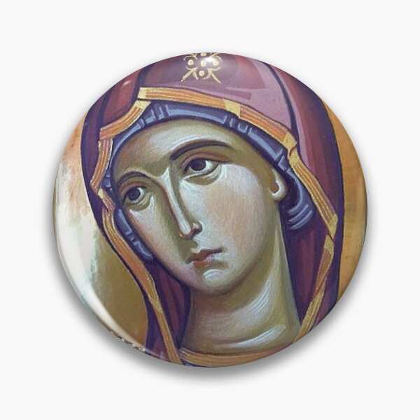 Item preview, Gilded Mary by Olga Bileski designed and sold by ikon-olga.