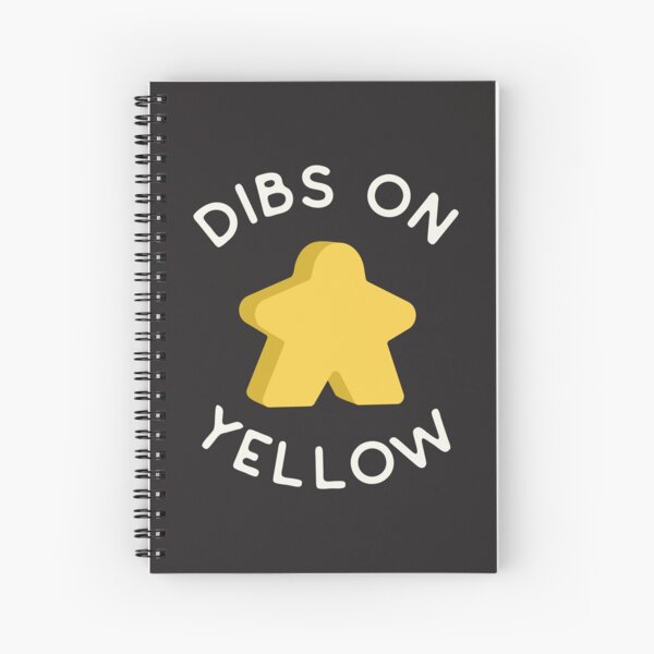 Item preview, I Call Dibs on the Yellow Meeple 'Coz I Always Play Yellow! designed and sold by teeworthy.