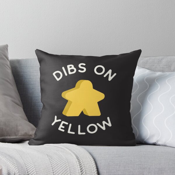 Item preview, I Call Dibs on the Yellow Meeple 'Coz I Always Play Yellow! designed and sold by teeworthy.