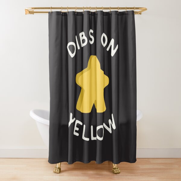 Item preview, I Call Dibs on the Yellow Meeple 'Coz I Always Play Yellow! designed and sold by teeworthy.