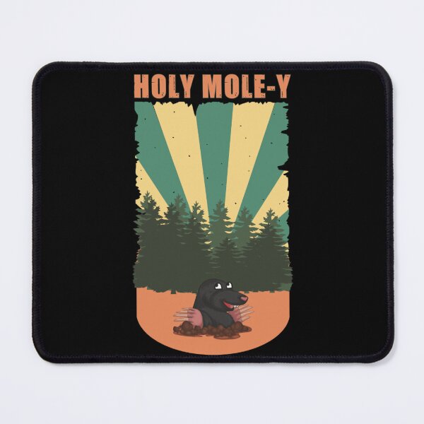 Item preview, Holey moley - vintage mole pun designed and sold by SidTastic .