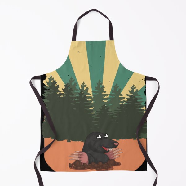 Item preview, Holey moley - vintage mole pun designed and sold by SidTastic .