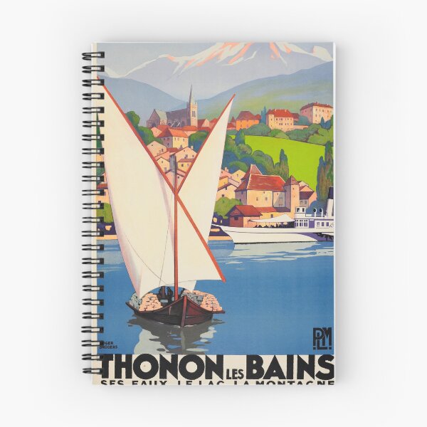 Item preview, Thonon les Bains, France (1929) - Roger Broders designed and sold by SALON DES ARTS.