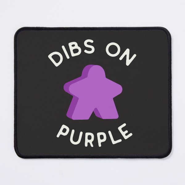 Item preview, I Call Dibs on the Purple Meeple 'Coz I Always Play Purple! designed and sold by teeworthy.