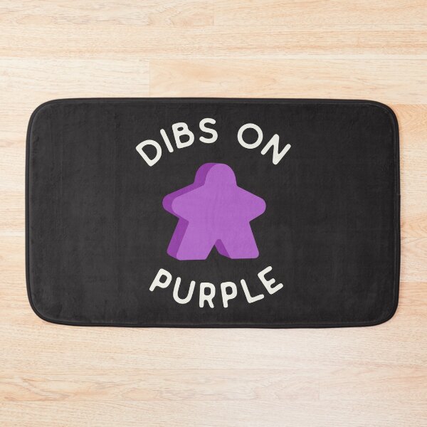 Item preview, I Call Dibs on the Purple Meeple 'Coz I Always Play Purple! designed and sold by teeworthy.