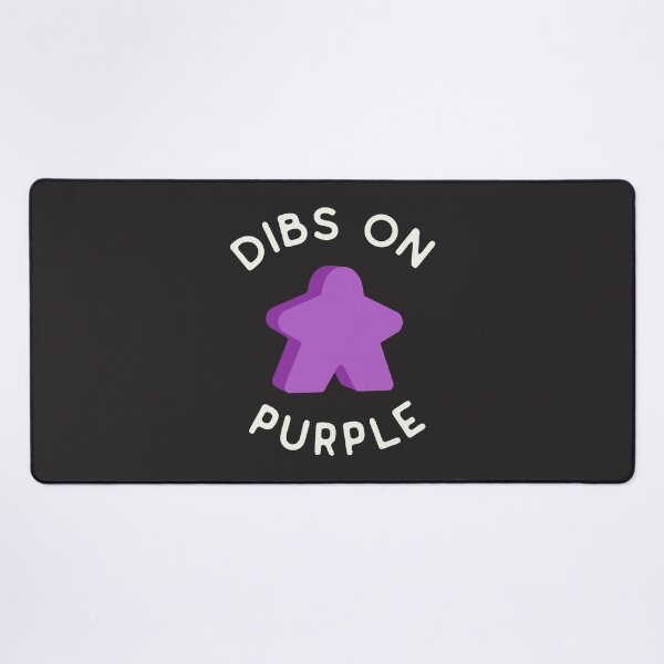 Item preview, I Call Dibs on the Purple Meeple 'Coz I Always Play Purple! designed and sold by teeworthy.