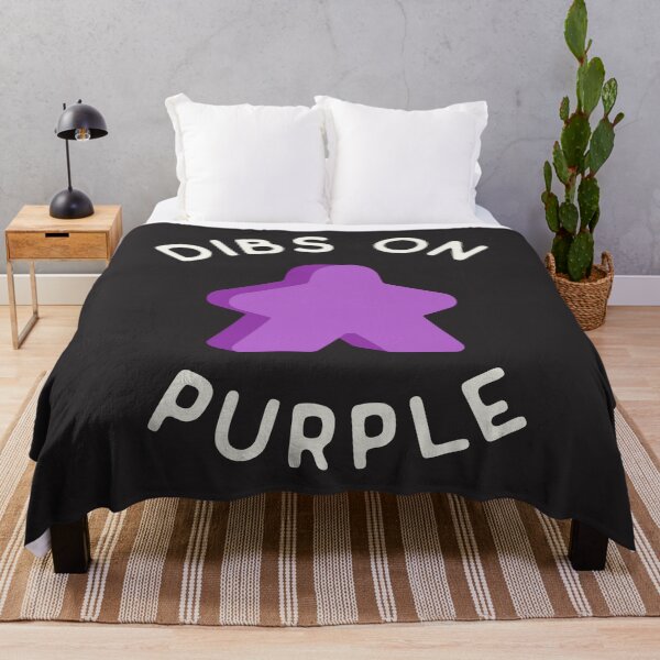 Item preview, I Call Dibs on the Purple Meeple 'Coz I Always Play Purple! designed and sold by teeworthy.