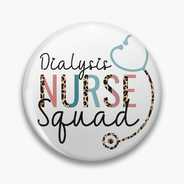 Item preview, Dialysis Nurse Squad Leopard Stethoscope Heart designed and sold by JokeGysen.