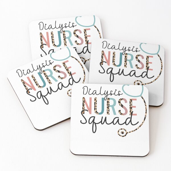 Item preview, Dialysis Nurse Squad Leopard Stethoscope Heart designed and sold by JokeGysen.