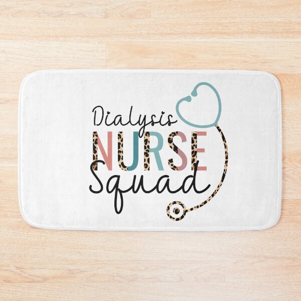 Item preview, Dialysis Nurse Squad Leopard Stethoscope Heart designed and sold by JokeGysen.