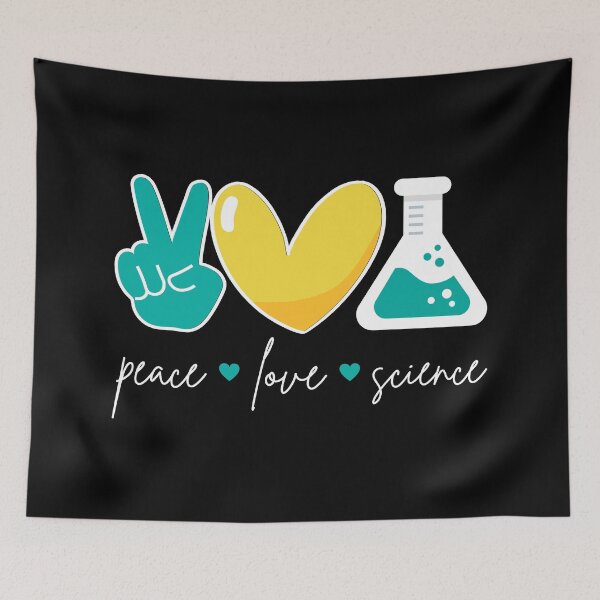 Item preview, Peace Love Science I designed and sold by Lemon Pepper.