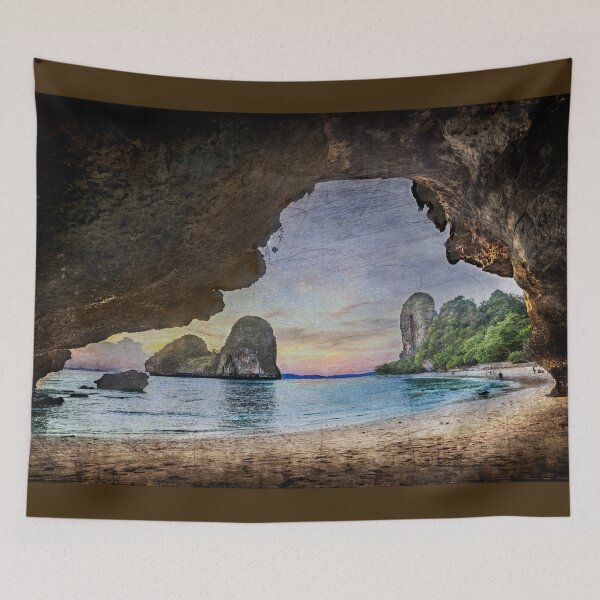 Item preview, Sunset at Pra Nang Cave designed and sold by MyxTees.