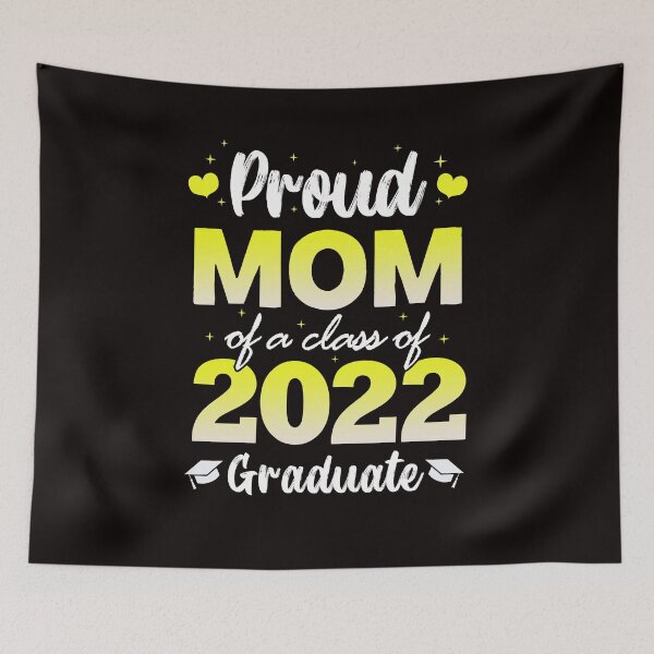 Item preview, proud mom of a class of 2022 graduate yellow senior graduation gift for mother  designed and sold by Majesticoo.