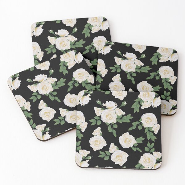 Item preview, Rose Pattern Essential Accessories (White Black) designed and sold by bailong1668.