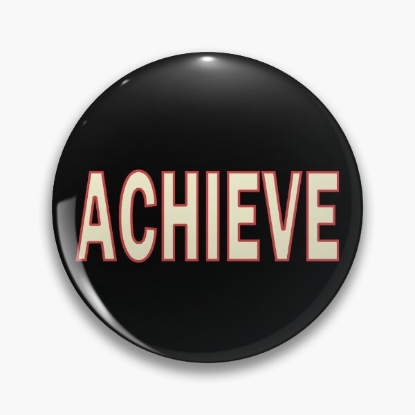 Item preview,  Achieve, Positivity, Inspirational, Motivational, Minimalist, Typography, Aesthetic Text designed and sold by DULCE76.