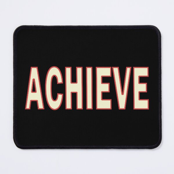 Item preview,  Achieve, Positivity, Inspirational, Motivational, Minimalist, Typography, Aesthetic Text designed and sold by DULCE76.