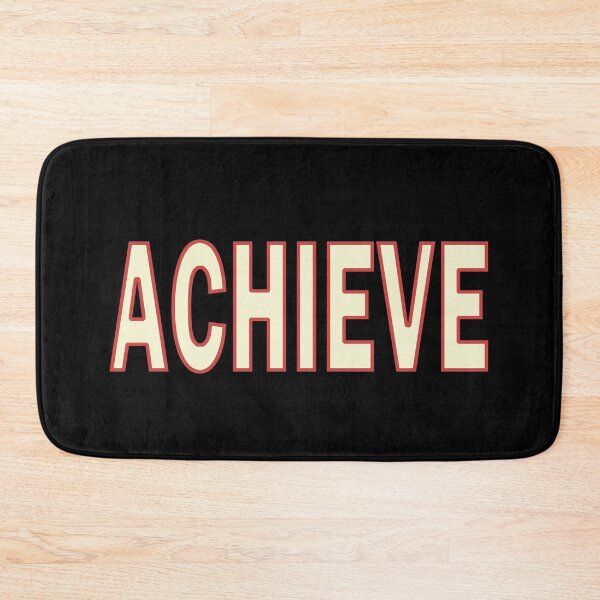 Item preview,  Achieve, Positivity, Inspirational, Motivational, Minimalist, Typography, Aesthetic Text designed and sold by DULCE76.
