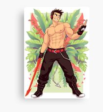 Bad Boy and Nature Canvas Print