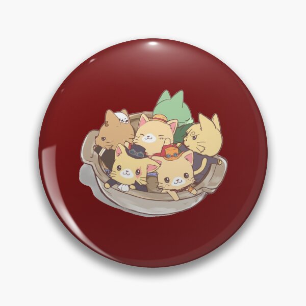 Item preview, One PIece Mugiwara Ichimi Kittens Donabe (Japanese Clay Pot) designed and sold by Nori-Collective.