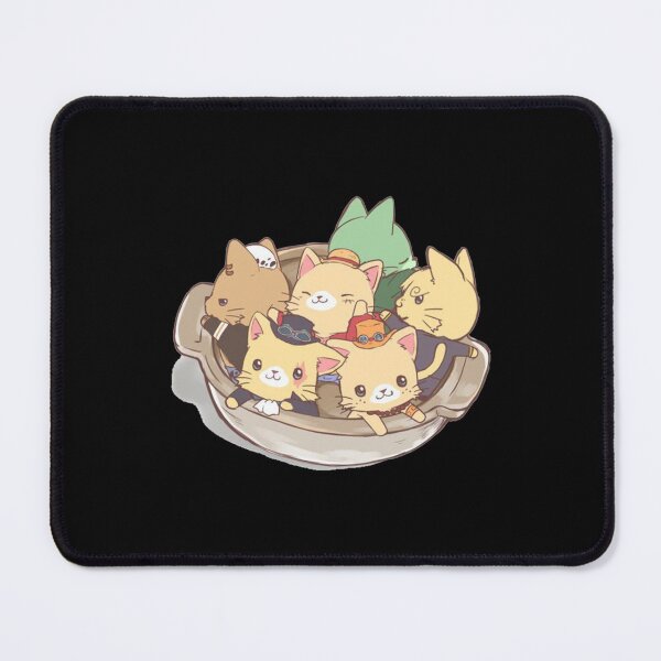 Item preview, One PIece Mugiwara Ichimi Kittens Donabe (Japanese Clay Pot) designed and sold by Nori-Collective.