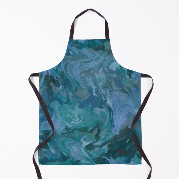 Item preview, Ocean Current Marble - Blue designed and sold by Allison Stockslager.