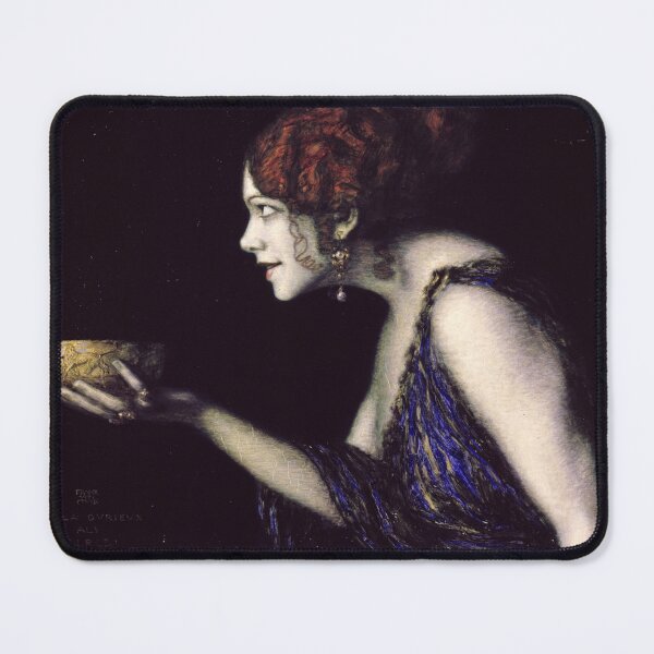 Item preview, Circe by Franz Stuck - Vintage Art designed and sold by RickE.