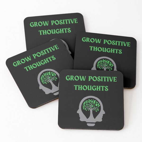 Item preview, Grow positive thoughts designed and sold by Quotes-and-plus.