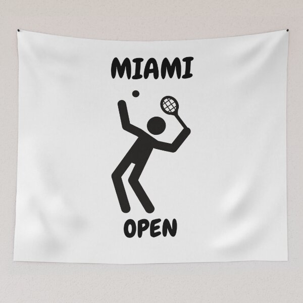 Item preview, Miami Open designed and sold by ArtistsZone.