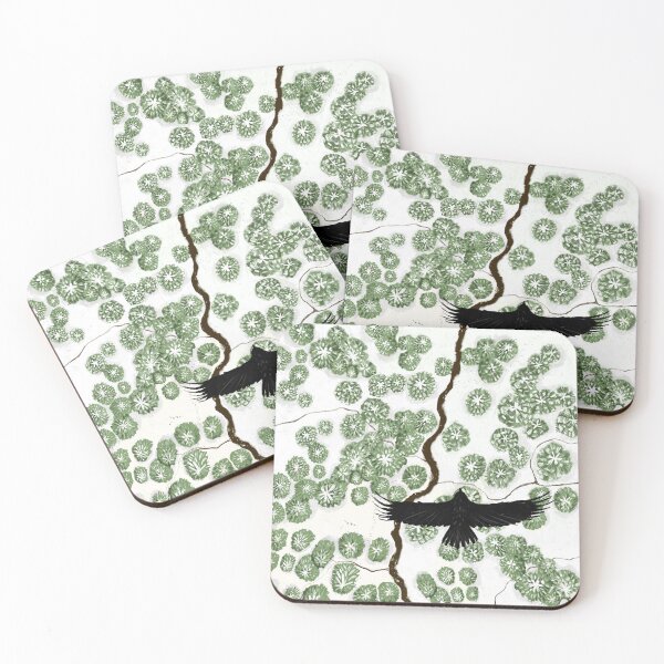 Item preview, Flying Over Snowy Trees designed and sold by Sarahlovellart.