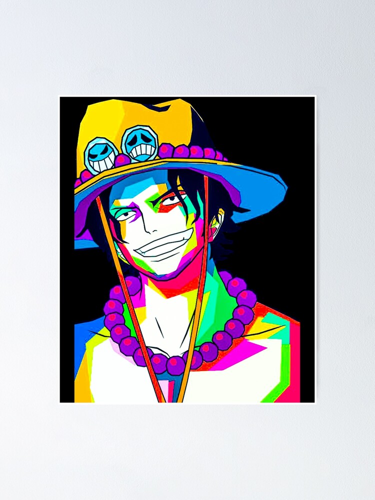 portgas d ace Poster for Sale by animervd1