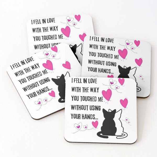 Item preview, I fell in love with the way you touched me designed and sold by T-shirtJohny.