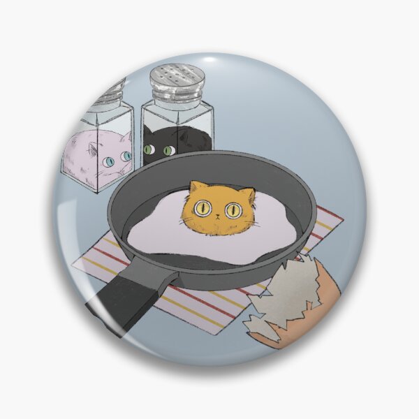 Item preview, gato huevo frito designed and sold by jookietea.