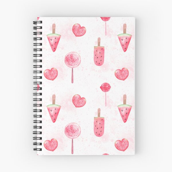 Item preview, Watermelon seamless patterns, summer, butterfly, juicy watermelon, lollipop, watermelon ice cream. designed and sold by AnaGuziiArt.