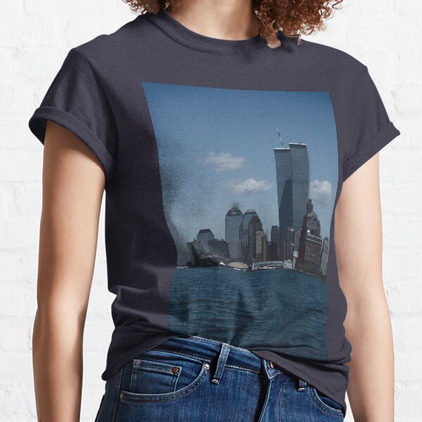 The World Trade Center, Twin Towers,New York Classic T-Shirt
