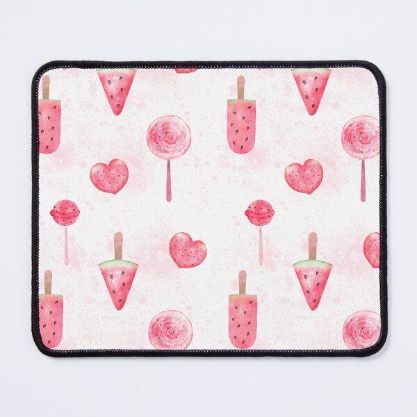 Item preview, Watermelon seamless patterns, summer, butterfly, juicy watermelon, lollipop, watermelon ice cream. designed and sold by AnaGuziiArt.