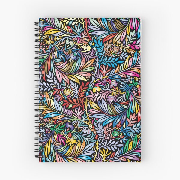 Item preview, Colorful floral pattern designed and sold by Zip-Zup.