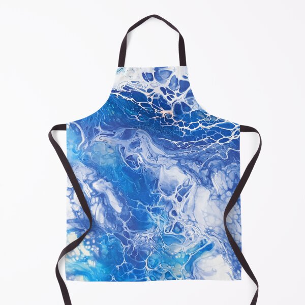 Item preview, Blue Ocean Waves Marble Paint Texture designed and sold by SoccaTamam.