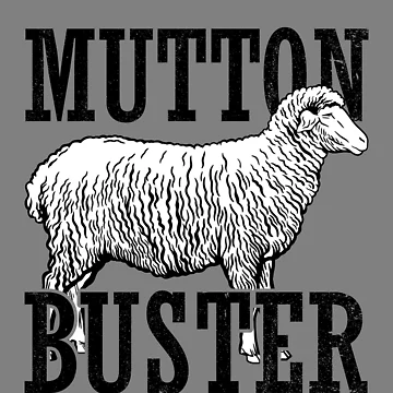 Artwork thumbnail, Mutton Buster Rodeo State Fair Kids Sheep Riding Gear by DynamicDesign