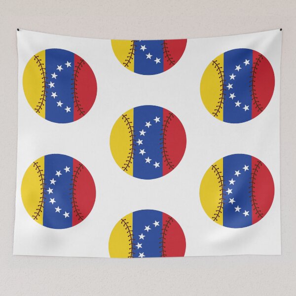 Item preview, Venezuela Baseball Flag designed and sold by dzgnr.