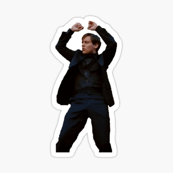  Tobey Maguire Face Meme Sticker Decal Bumper Sticker 5 :  Automotive