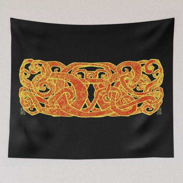 Item preview, Hypnotic Swirls (Red and Yellow) designed and sold by David Lee  INGERSOLL.