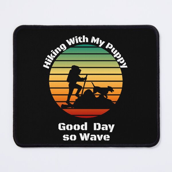 Item preview, Hiking with Dog designed and sold by AppareIIndustry.
