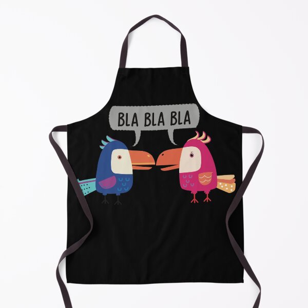 Item preview, The Two colorful funny parrots gossiping, words can fly a thousand miles designed and sold by marina63.