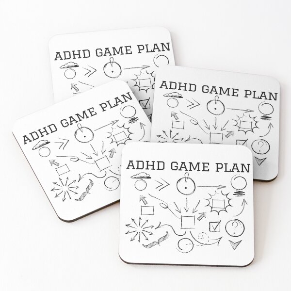 Item preview, ADHD - Game Plan designed and sold by TheBerriesADHD.