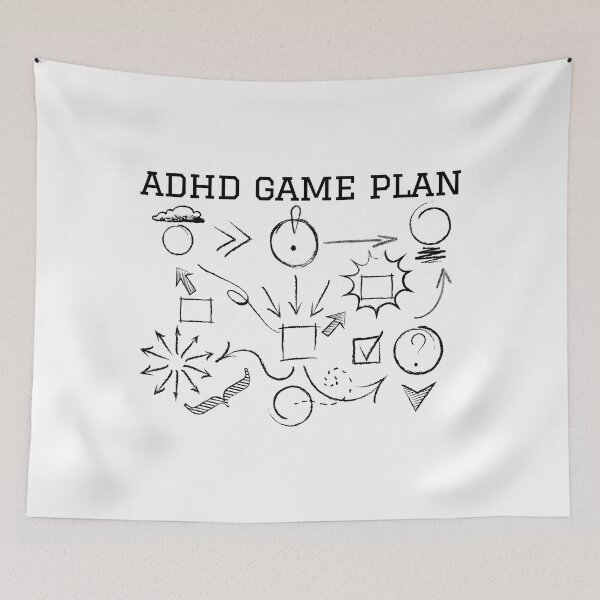 Item preview, ADHD - Game Plan designed and sold by TheBerriesADHD.