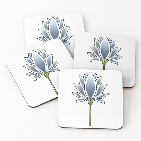 Item preview, White traditional floral artwork  designed and sold by Shailendra  Singh.