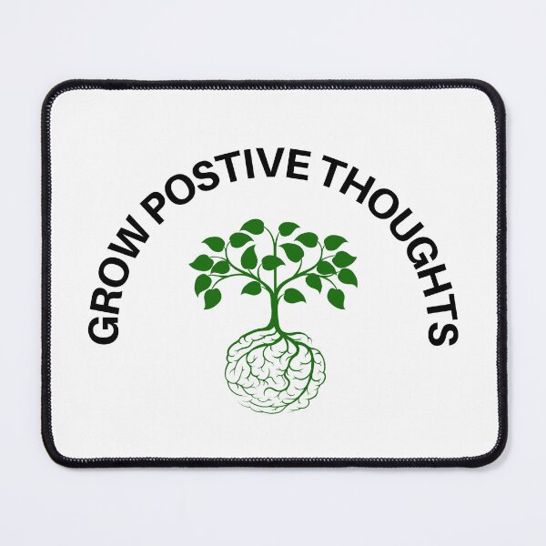 Item preview, Grow positive thoughts designed and sold by Quotes-and-plus.