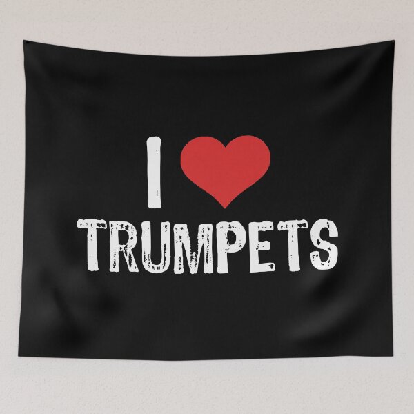Item preview, I Love Trumpets designed and sold by The "I Love Everything" Shop.